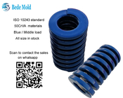 Lò xo khuôn tải trung bình tiêu chuẩn ISO10243 Màu xanh Dòng B Tất cả kích thước trong kho