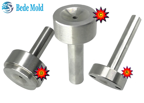 Vật liệu S45C Bộ phận phun khuôn Sprue Bushs Loại ABC để ép nhựa